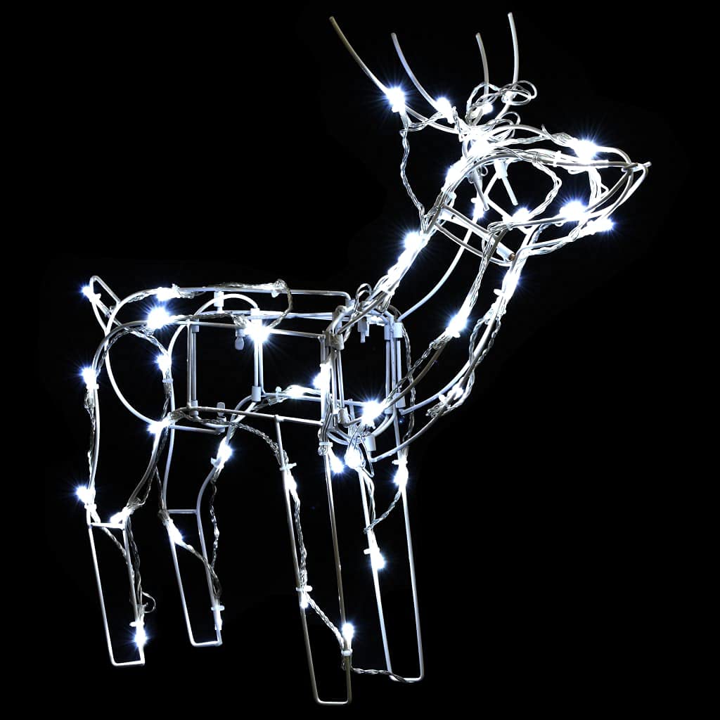 lichterkette batterie klein,lichterkette klein mit batterie,3-tlg. LED-Rentieren-Set Weihnachtsdekoration 229 LEDsGeeignet für Patio, Schlafzimmer, Wohnzimmer, Weihnachten