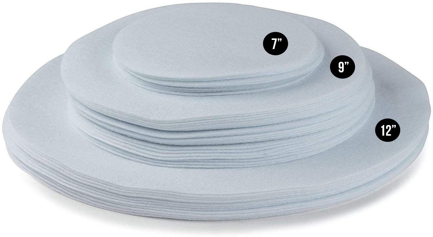 Buy Felt Plate China Storage Dividers Protectors White Extra Large