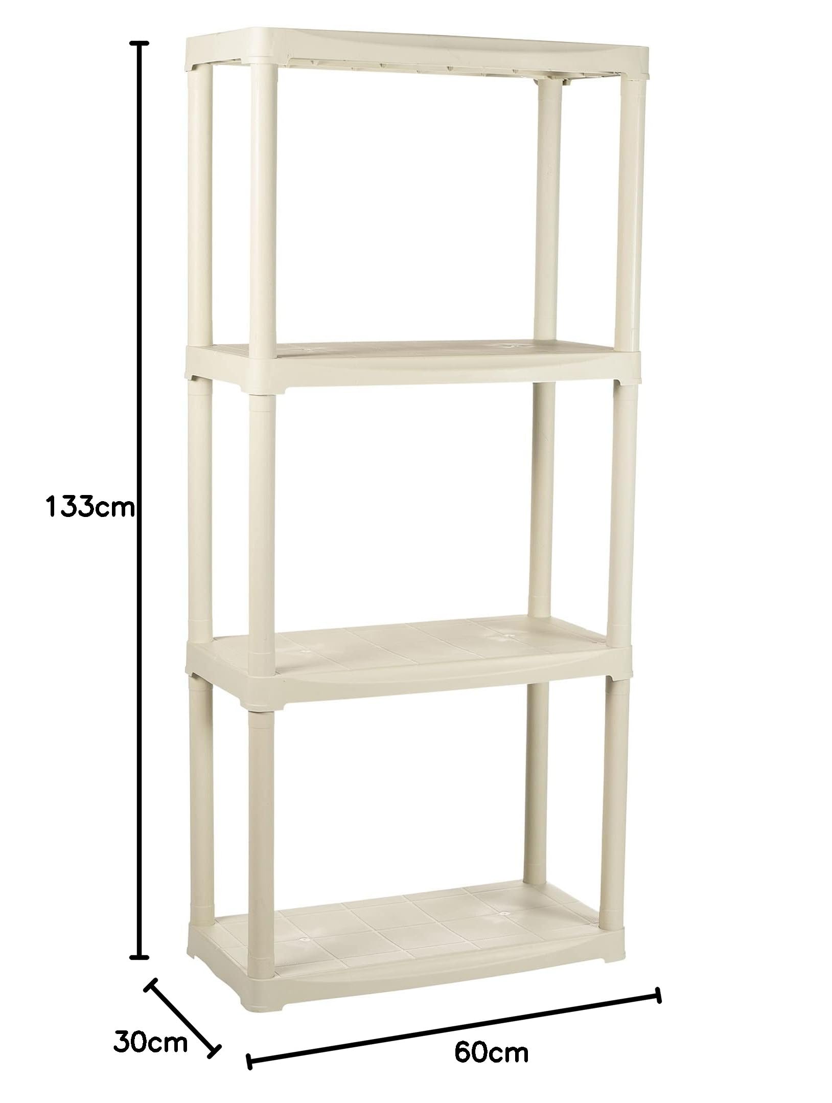 ARTPLAST SCAFFALE TEMPO PLASTICA 4 RIPIANI