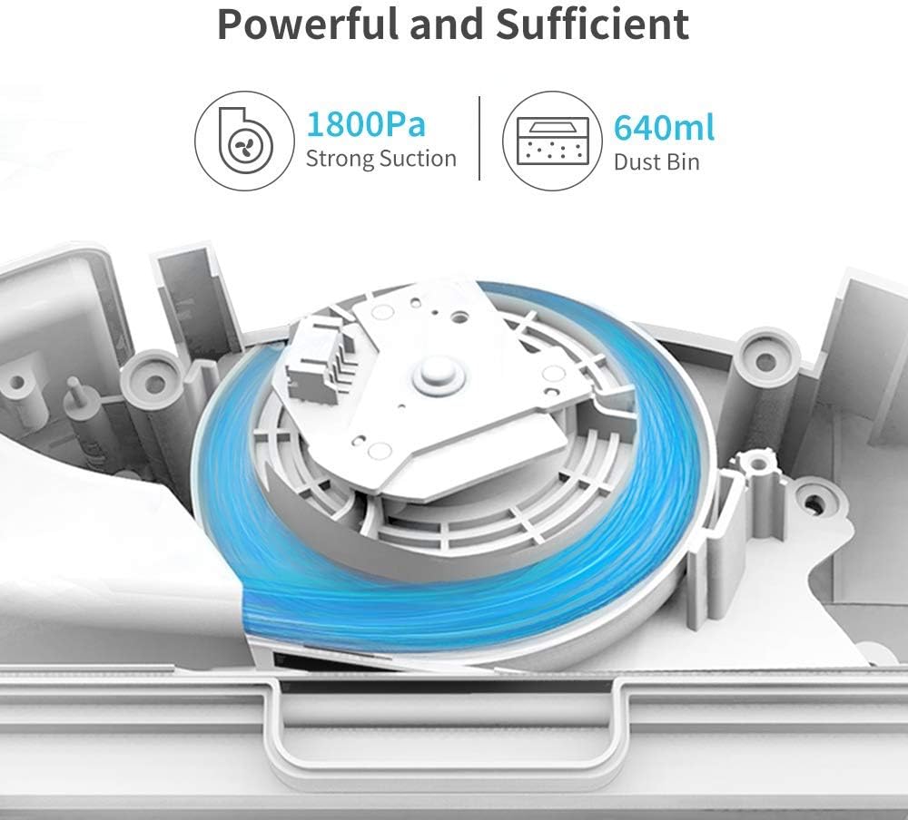 Roborock E25 Robot Vacuum Cleaner with 1800Pa strong suction and 640ml dust bin