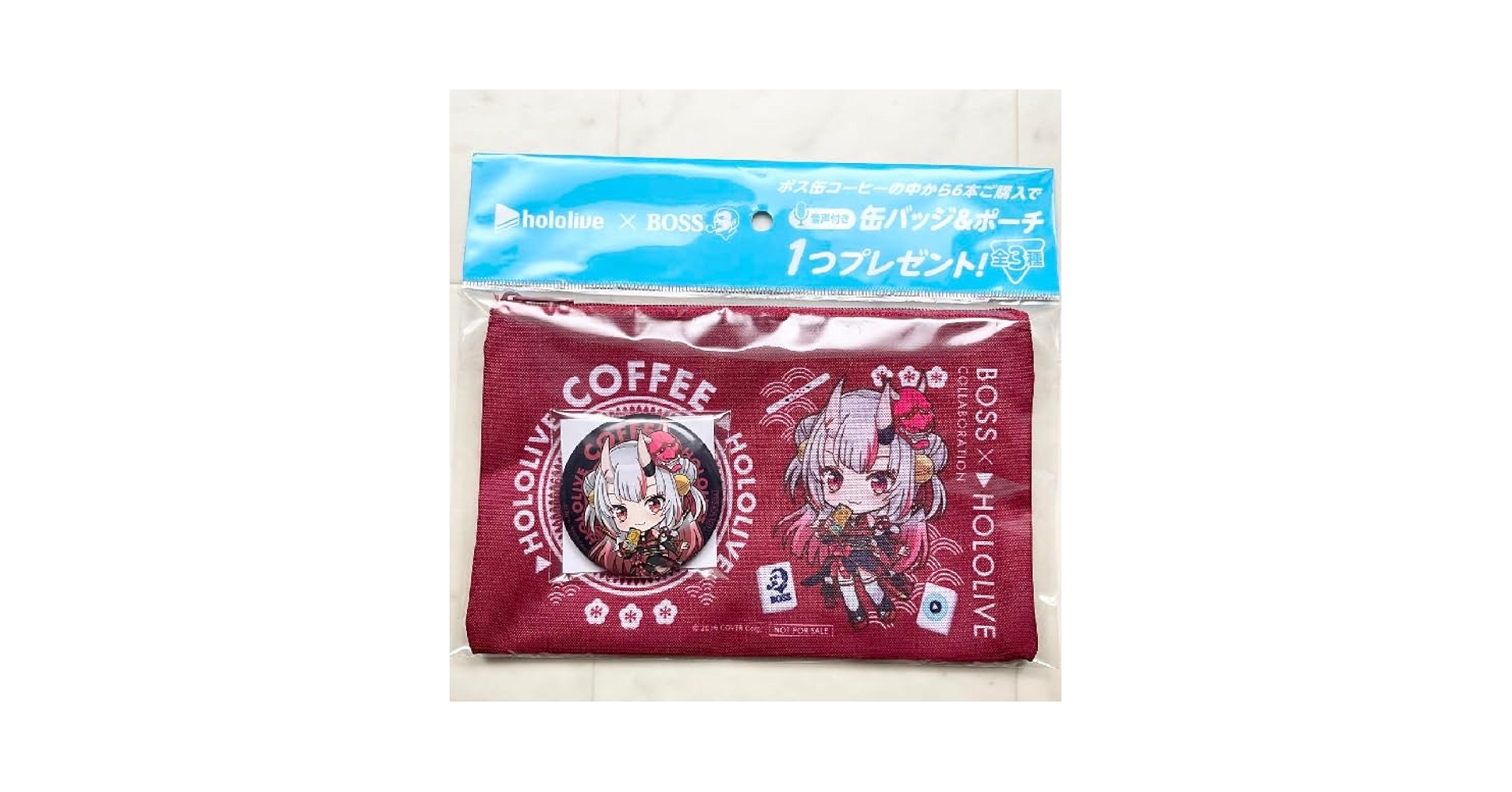 Amazon.co.jp: ホロ・ライブ ボス コラボ キャンペーン 缶バッジ