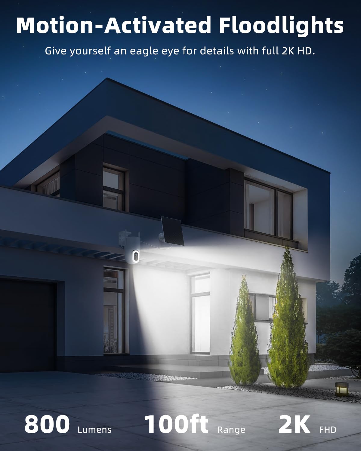 Snapklik.com : MUBVIEW Solar Security Cameras Wireless Outdoor, 2K ...