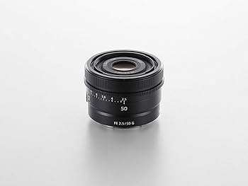 Amazon.com : Sony FE 50mm F2.5 G Full-Frame Ultra-Compact G