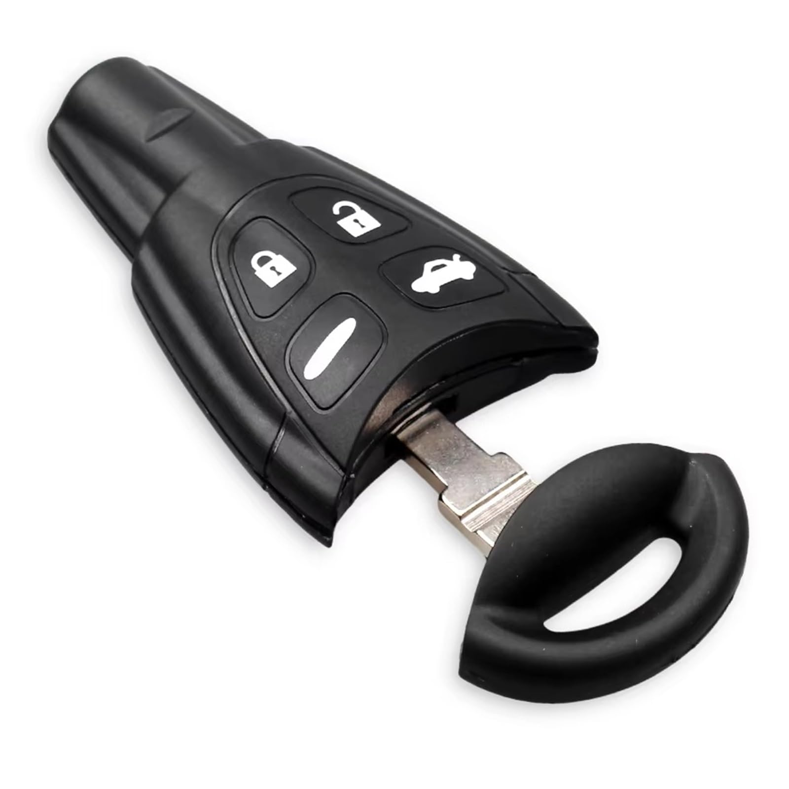 Compatible Con Saab Para 9-5 2003 2004 2005 2006 2007 2008 2009 2010 4 Botones Carcasa De Llave Remota Funda Repuesto