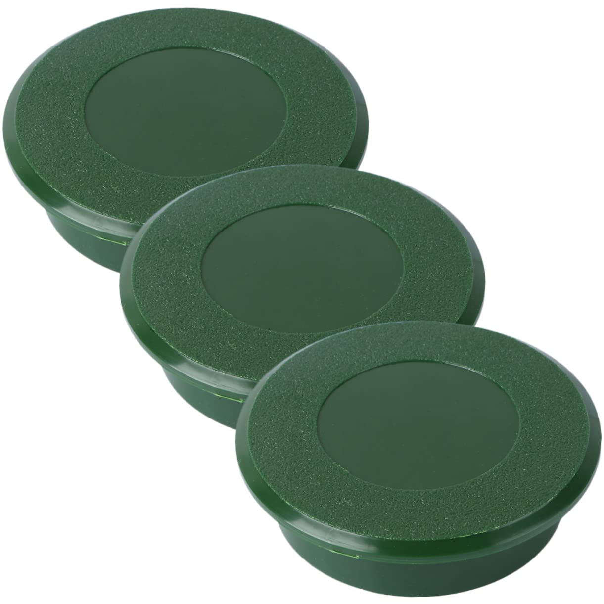 BELLIFFY 3pcs Golf Hole Cup Cover Durable Plastic Putting Cup Covers for Outdoor Golf Activities Garden Use and Backyard Practice Essential Golf Accessory for Training and Games