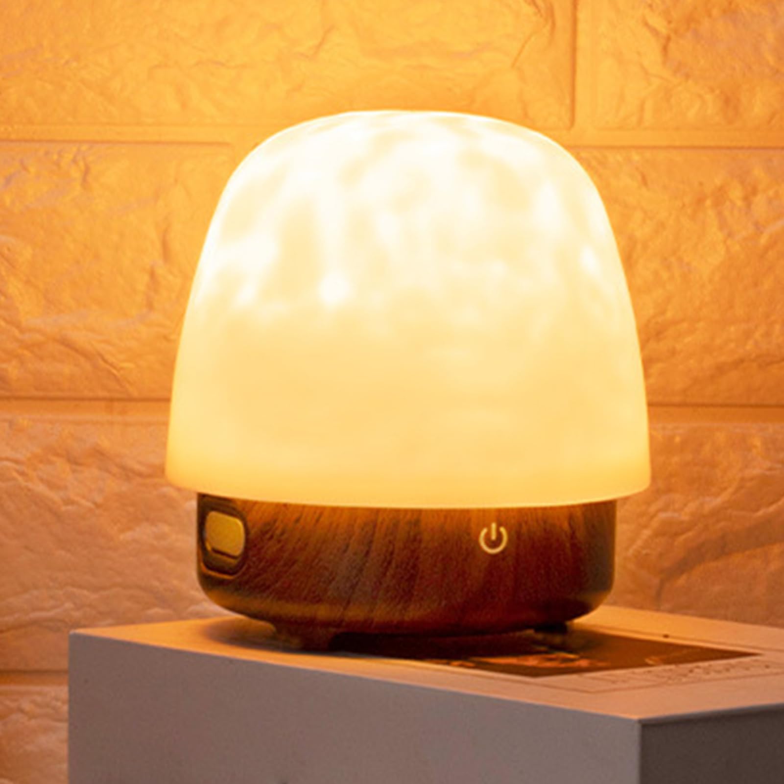Lampada Luna Luce Notturna Illuminazione Ambientale Telecomando Arredo Casa | Lampada Tavolo Luna LED Con Altoparlante Per Camera Da , Scrivania, Bambini, Adulti, Compleanno