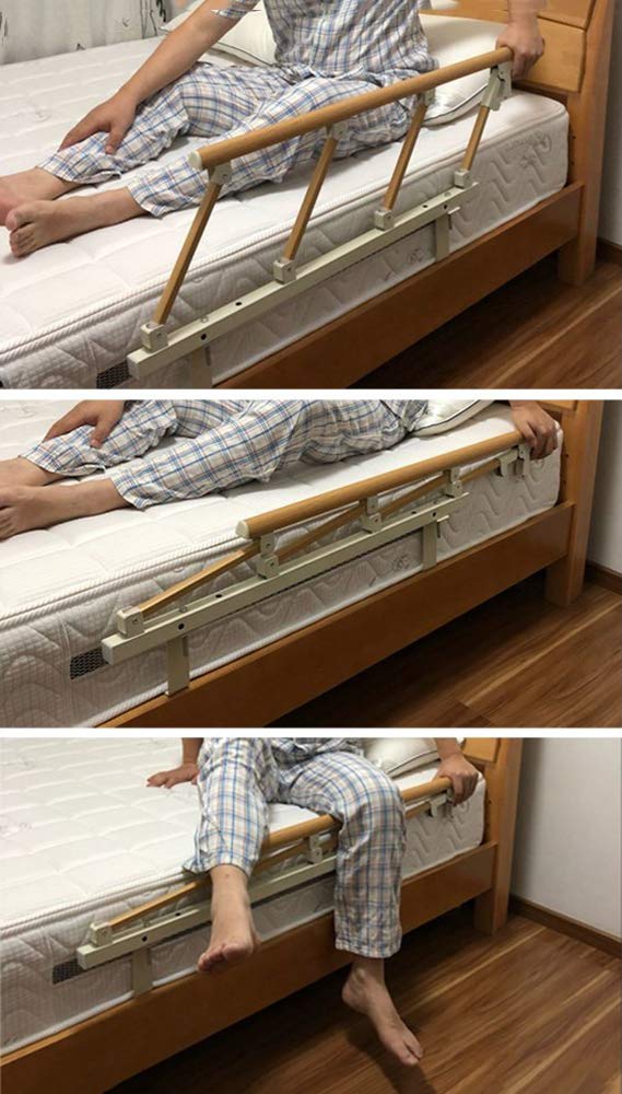 GHzzY Bed Assist Rail - Rotaie del Letto di Sicurezza per Anziani, Adulti e Bambini - Pieghevoli di Protezione del Letto da Letto Dispositivi di Assistenza Medica (1 pz)