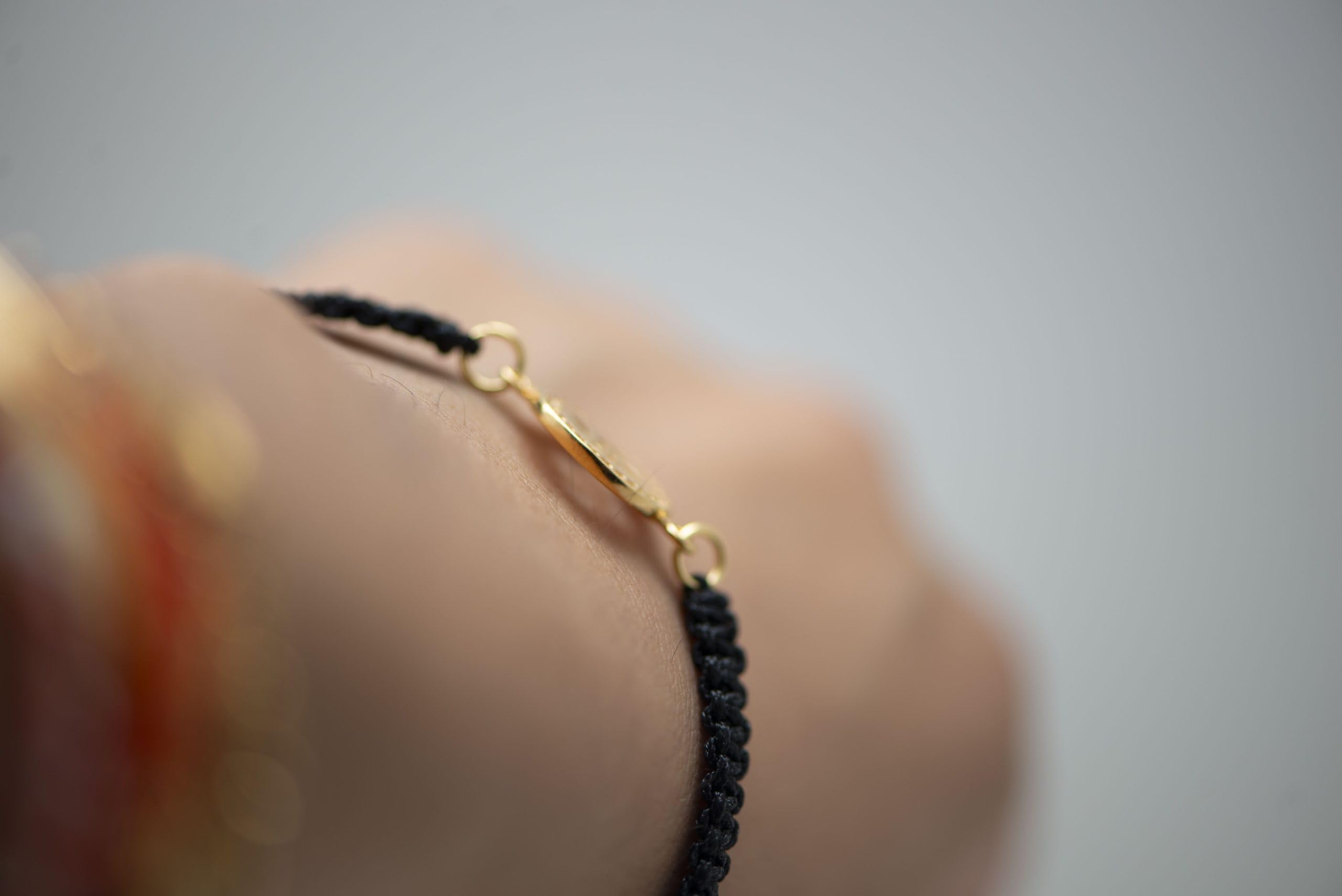 Pulsera Lauburu Chapado Oro 18K y Circonitas