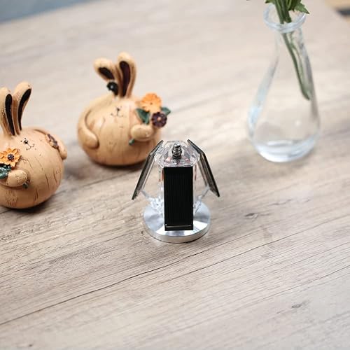 Miniatura 6 de MagicTech Mini Solar Vertical Motor Modelo Educativo Ciencia Física Juguete Hogar Oficina Escritorio Decoración Coche Decoración JY05