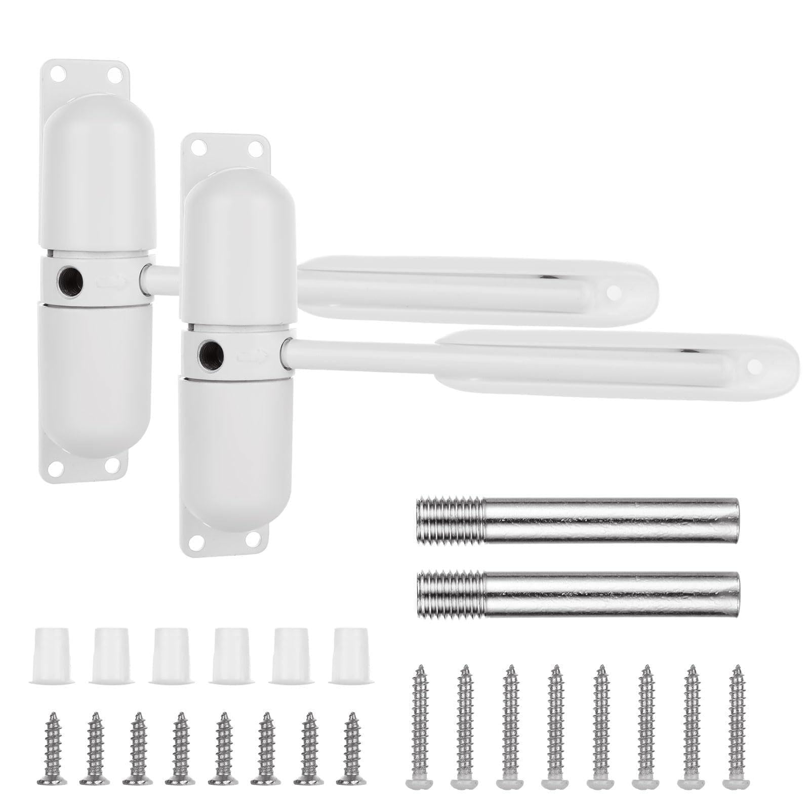 Oungy 2PCS Automatic Door Closer for Home, Heavy Duty Zinc Alloy