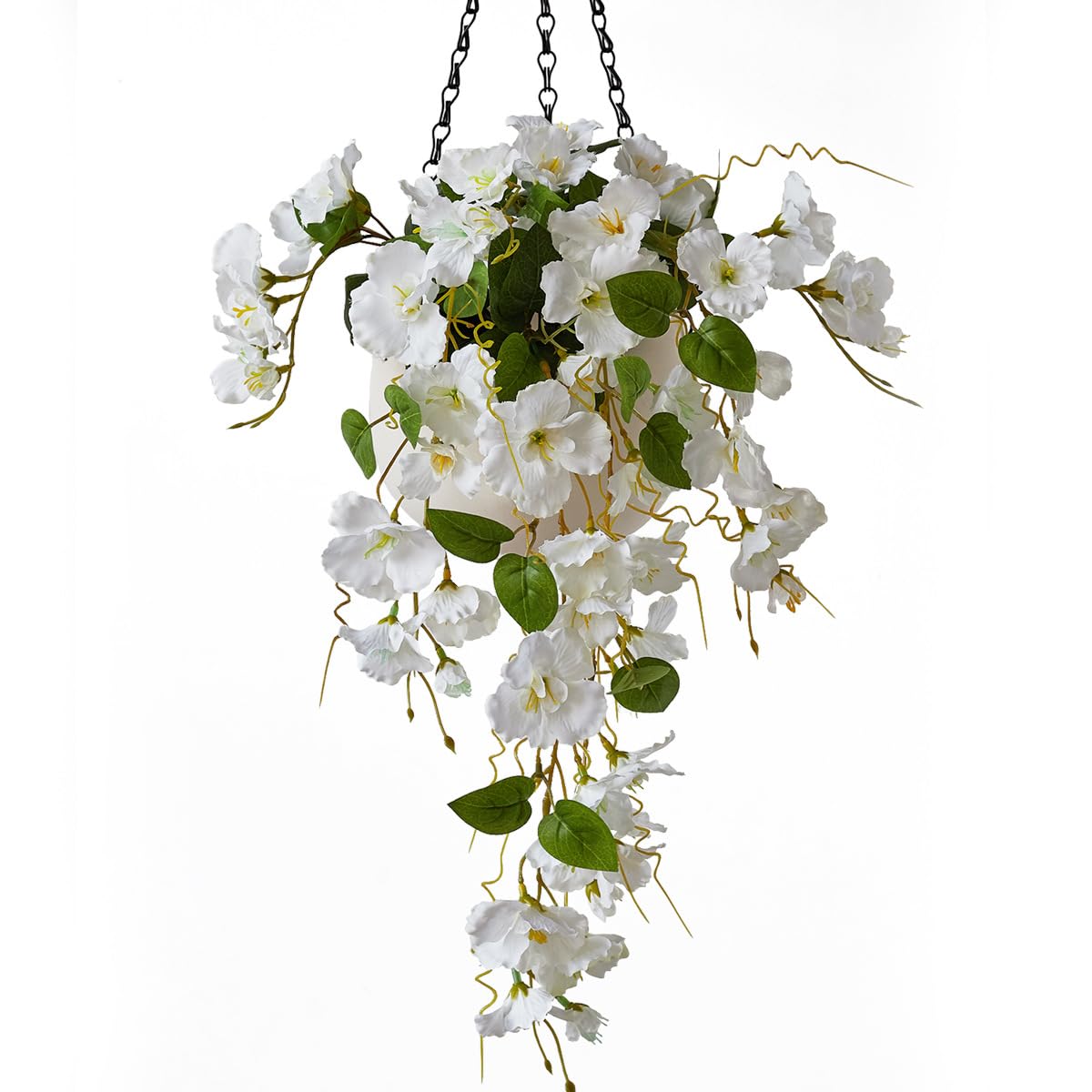 Wall Decoration for Porch and Entryway Silk Flower Vine 22.8in Cascading Accent for Window Room Home Display Faux Trailing Floral Swag Wall Arrangement Vertical Flower Vine Indoor Doorway Accent House