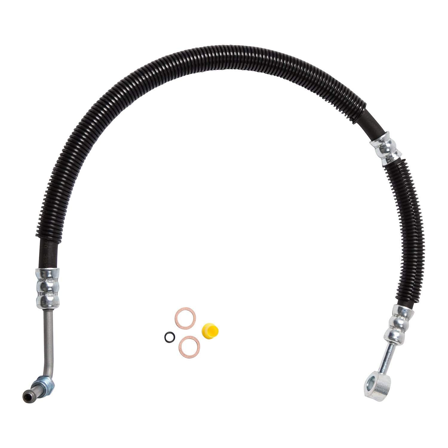 Amazon.com: Edelmann 80441 Power Steering Pressure Hose, Black  