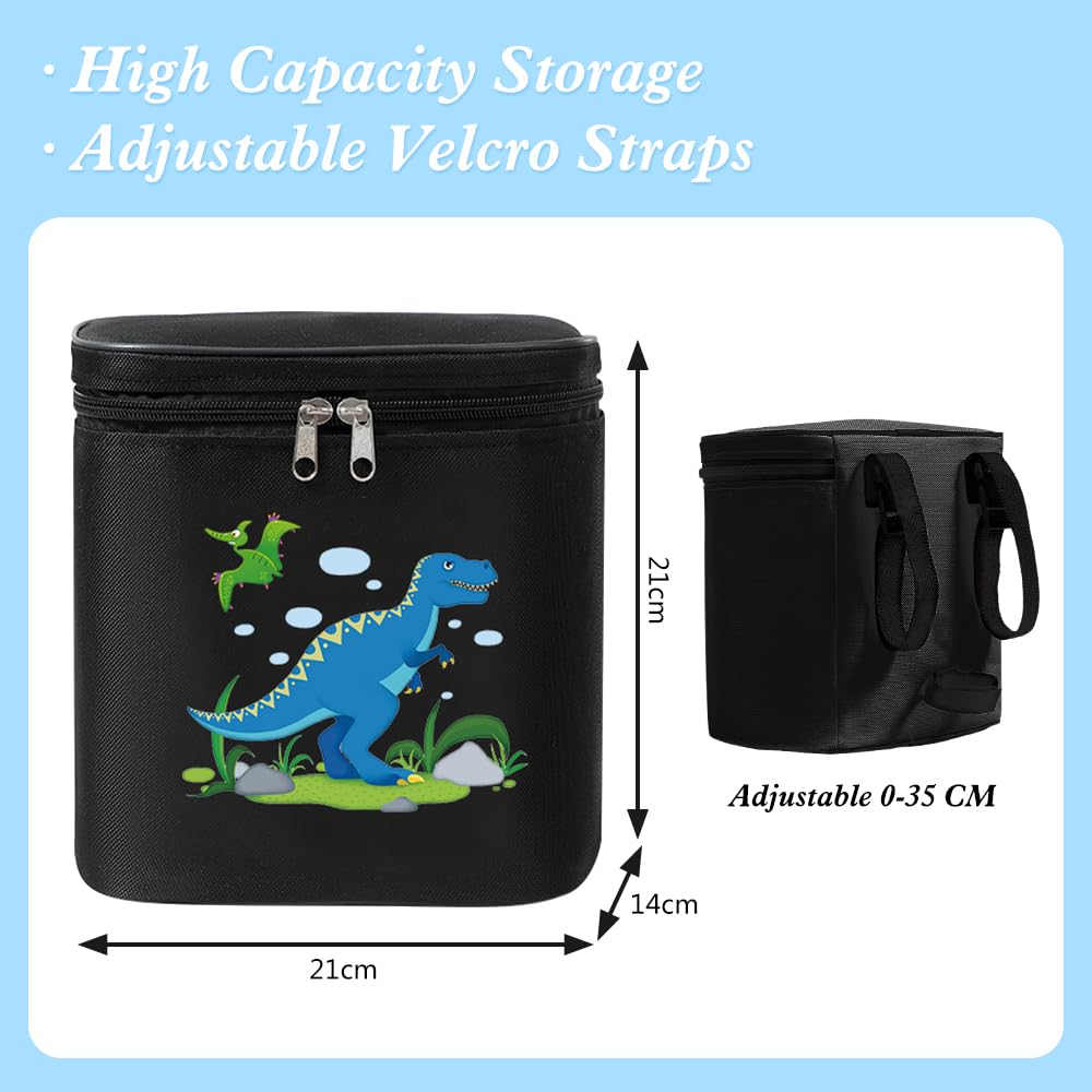 Borsa Da Manubrio Per Bici Bambini LOCAL LION - Cestino Anteriore Carino Con Tracolla - Foto 12