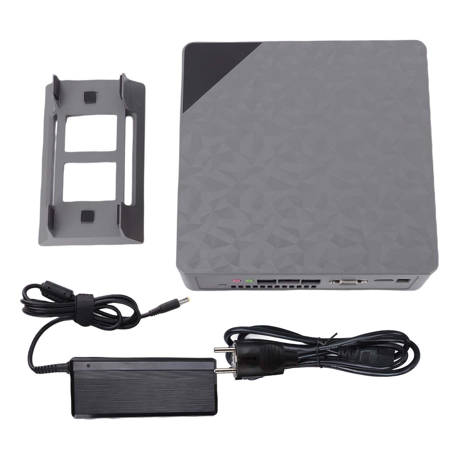 Tosuny Micro Computer Desktop, Piccolo PC Compatto con Processore I5 2.4G 5G WiFi, 4.2, VGA, M. Nvme DDR4, Gigabit Ethernet, per Ufficio Domestico e Lavoro (I5-4460-16G-512)