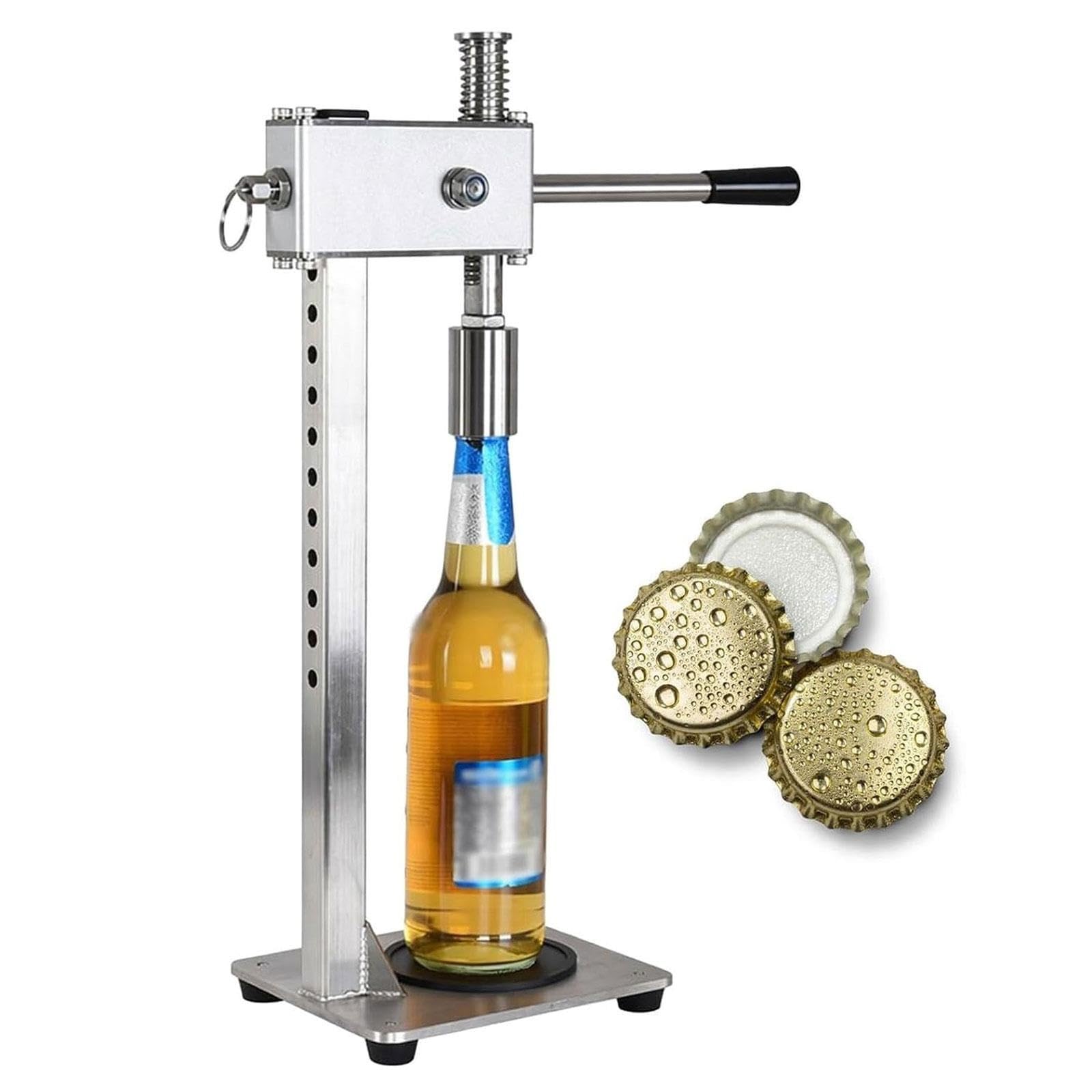 Tappatrice manuale for birra da 26 mm, altezza regolabile, for la casa