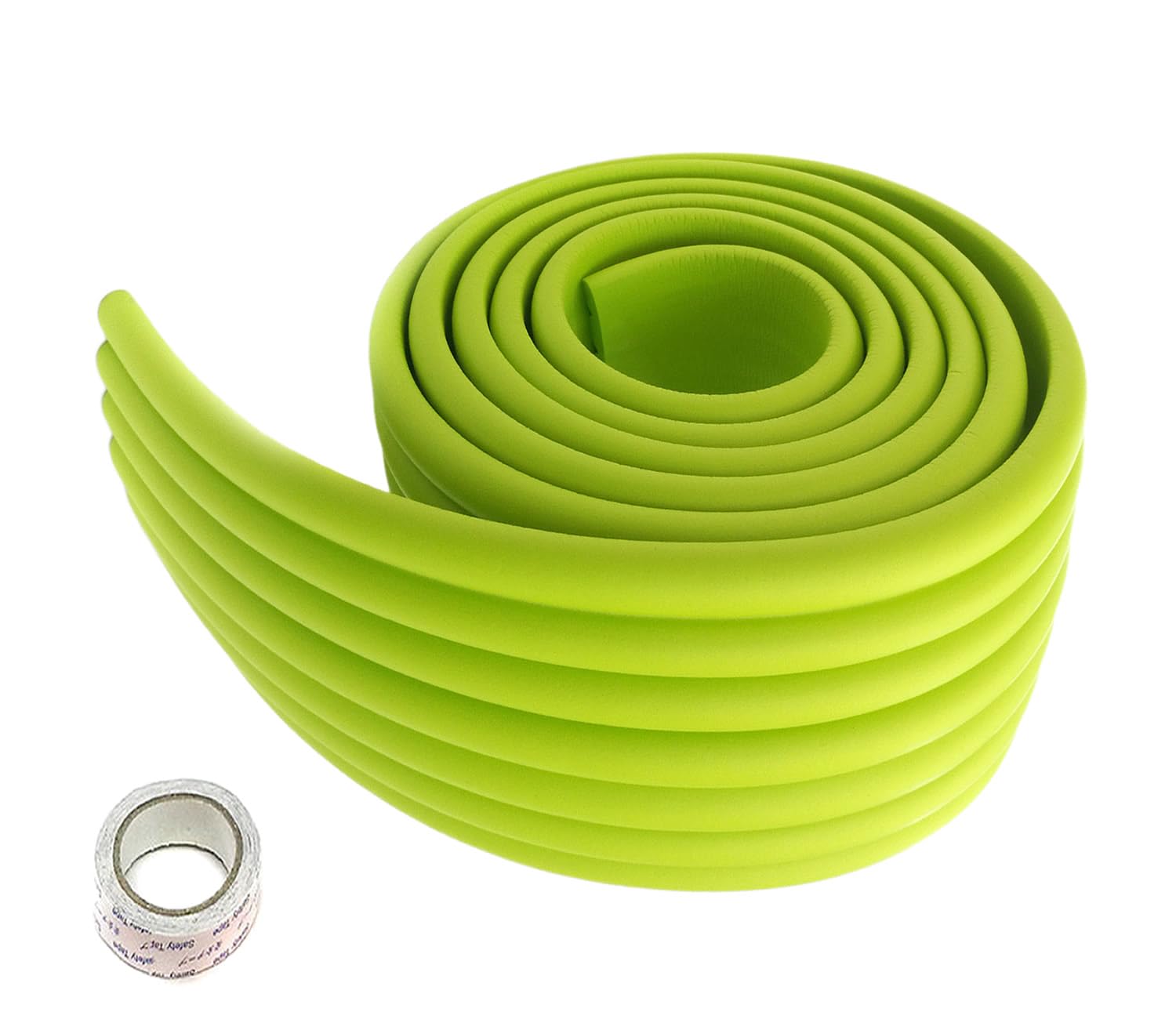Universel Rouleau de Mousse, 2000cm x 80mm, Epaissir Mousse Antichoc Sécurité pour Bébé Kits, Enfants sécurité Anti-Crash, Tout Usage sécurité de bébé Protecteur. 10x2m, Vert, KXD7002 Green