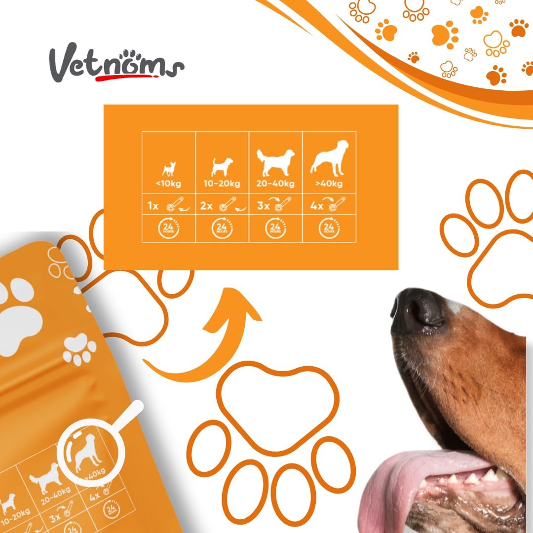 Probioticos Perros en Polvo - Probióticos para Perros Uso Diario. Alivia Diarrea, Dermatitis Perro, Alergias, Pelaje Sano. Antiinflamatorio Gastrointestinal para Canes.