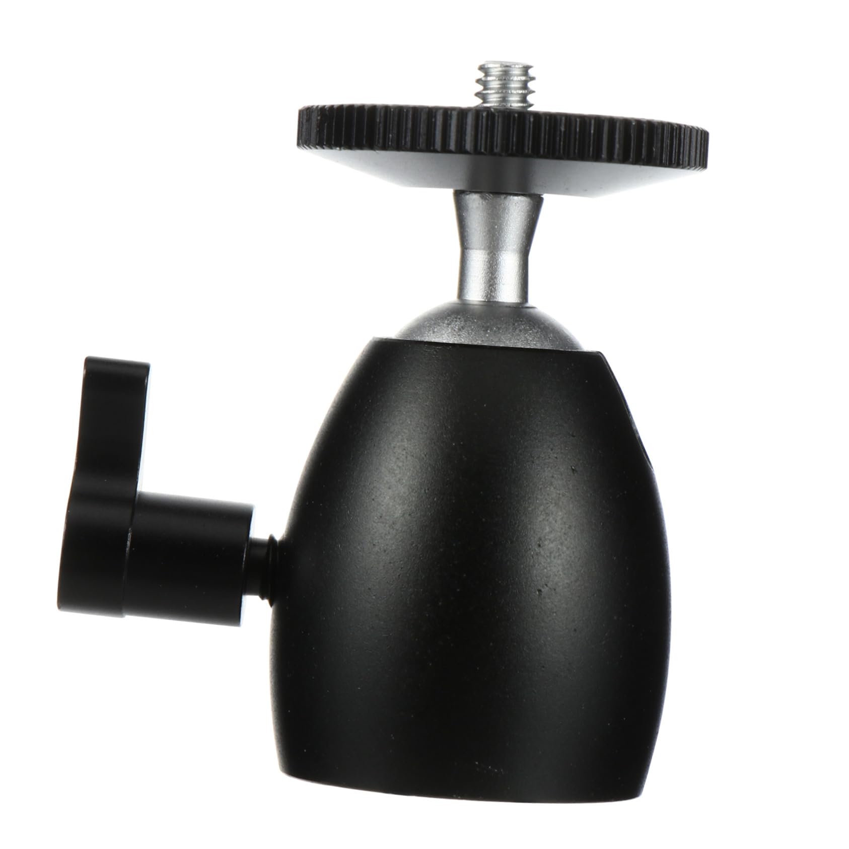 DOITOOL 2pcs 1/4 Inch Camera Adapter Small Ball Head for Camera Tripod Mount Adapter 360 Degree Swivel