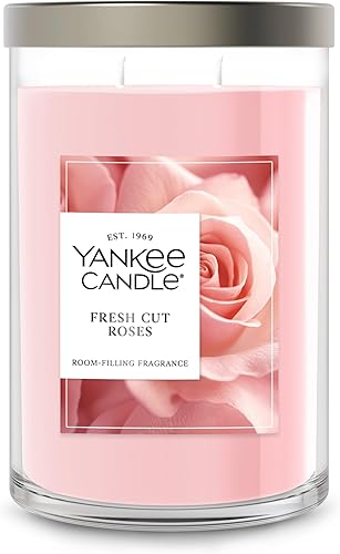 Yankee Candle Fresh Cut Roses Signature 1630709 - Vela en vaso grande