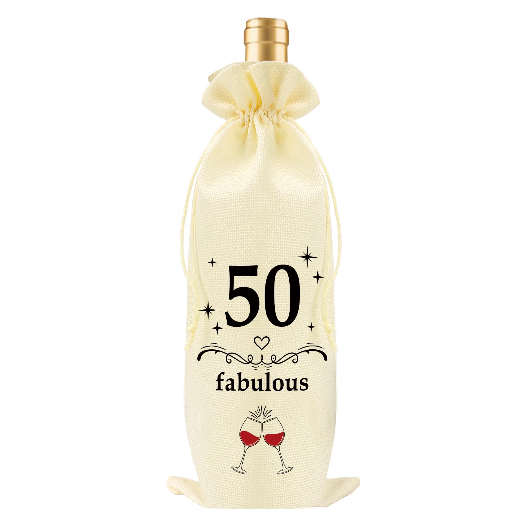 50th Birthday Gifts for Her,Wine Bottle Carrier Bag,50th Birthday Gifts Men Funny,Unusual 50th Birthday Gifts for Him,Women's 50th Birthday Presents,Gifts for 50th Birthday Woman,50th Gifts for Men