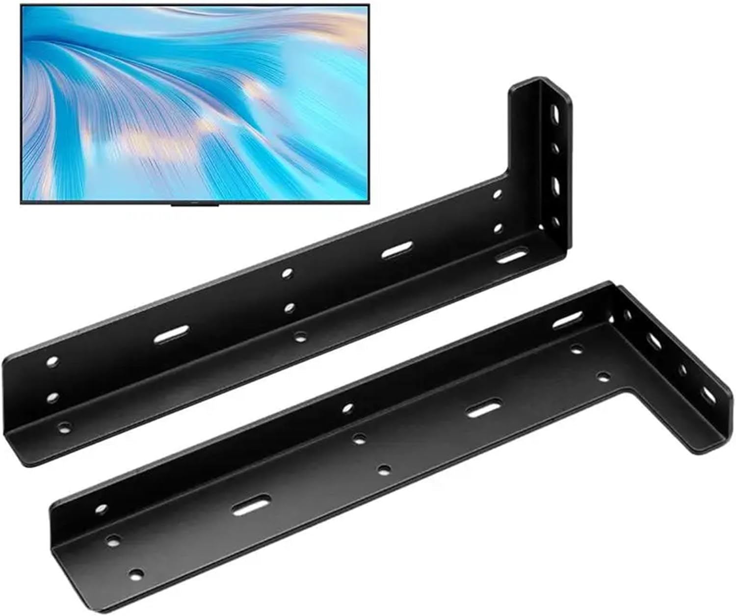 Heavy Duty L Brackets Sturdy Metal Shelf Bracket Floating Shelf Bracket Versatile Cabinet Shelf Brackets Shelf Support Bracket