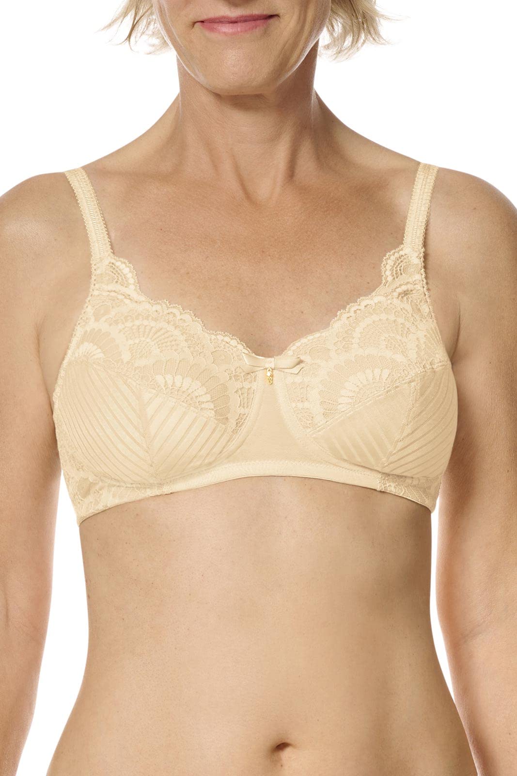 Amoena Damen Karolina Wire-Free Pocketed Mastectomy Bra BH