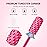 MelodySusie Safety Nail Drill Bits, 3/32\'\' Smooth Round Top Large Barrel Carbide Bits, Suitable for Manicure Pedicure Cuticle Gel Polishing, Beginners Bits, Pink Blossom, Series Bit-S, 4XC