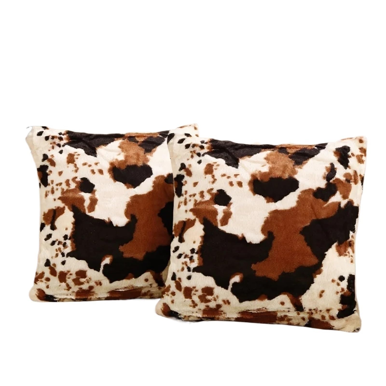 2pc Plush Pillowcase, Comfortable And Soft Leopard Print Throw Pillow Covers, Modern Personalized Decoration Square Pillowca(Color11)