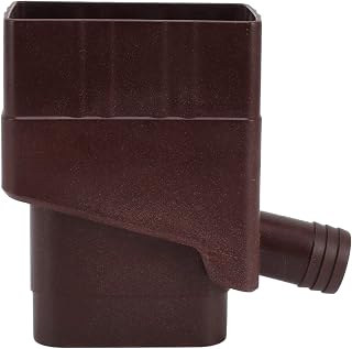 Diversion Kit, Professional Rainwater Collection Diversion System Easy Standard Maintenance for Lawn Garden (Dark Brown)