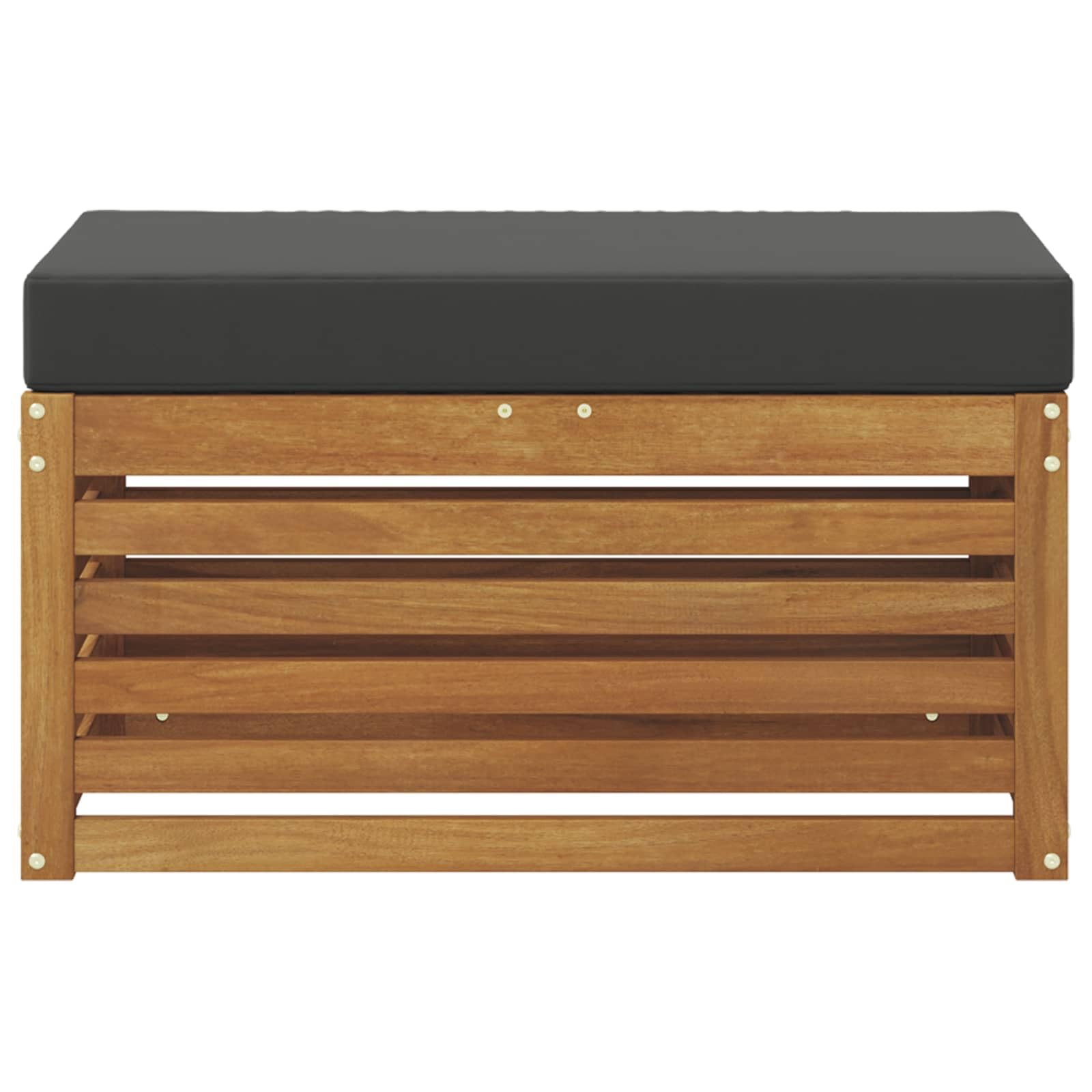 Fengshui Stołek outdoorowy ławka lite drewno akacjowe naturalne