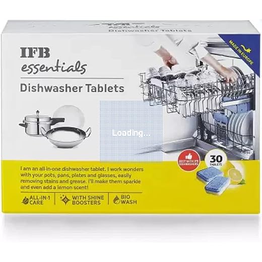 IFB Essentials Dishwasher Tablets 30 Tablets