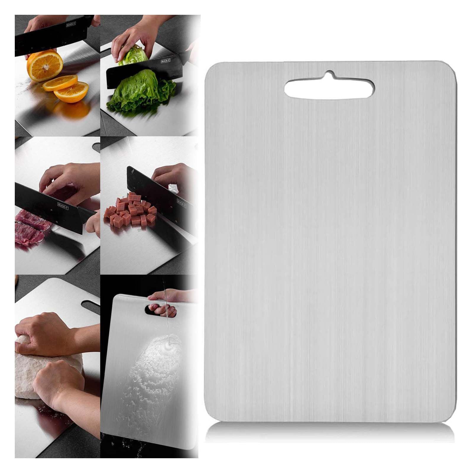Patifirst Titan Schneidebrett - Beidseitig, Rutschfest, Spülmaschinengeeignet Für Fleisch & Gemüse