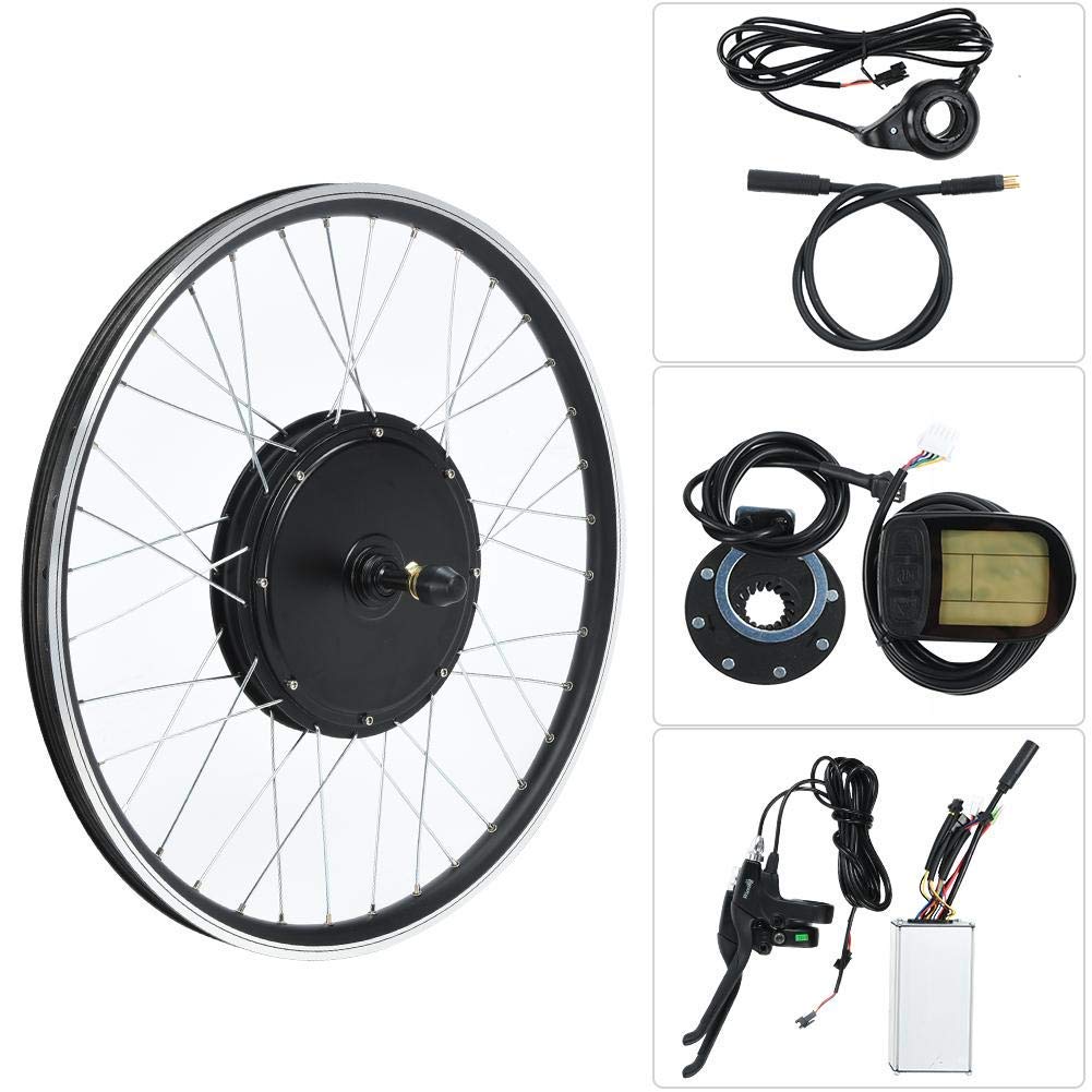 Amazon | Eバイク変換キット、26インチホイール48V 1500W耐久性