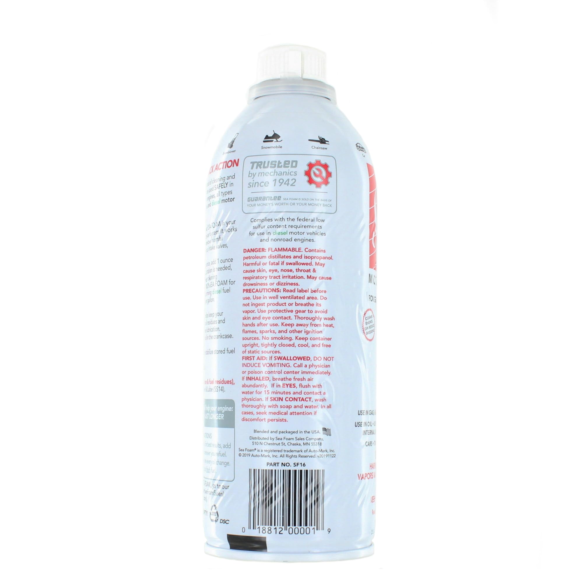 Sea Foam SF-16 (SF1612EA) Motor Treatment 16 oz
