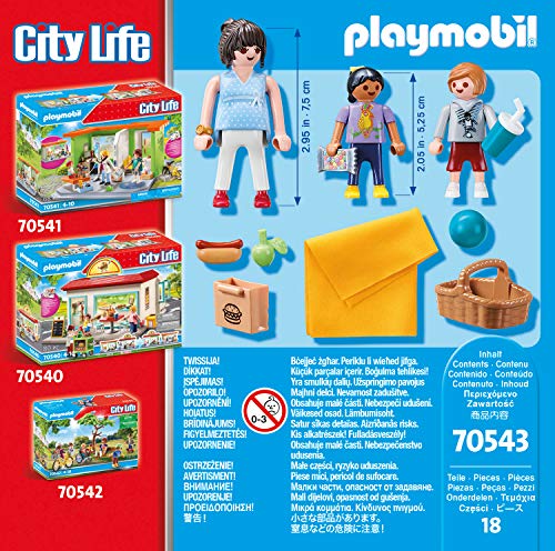 PLAYMOBIL City Life 70543 Picknick im Park, Ab 4 Jahren – Bild 4