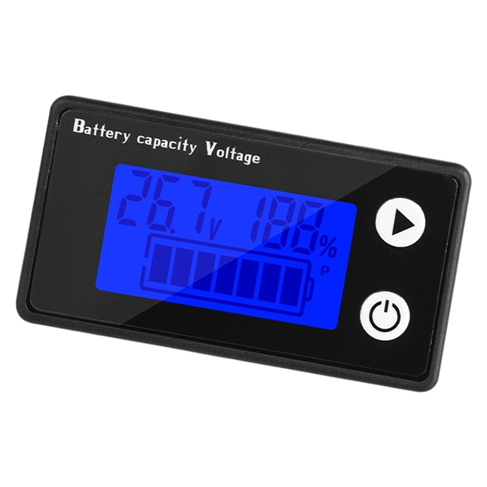 Car Battery Levels 9-100V Digital Voltmeter Tester Display Battery Capacity Indicators