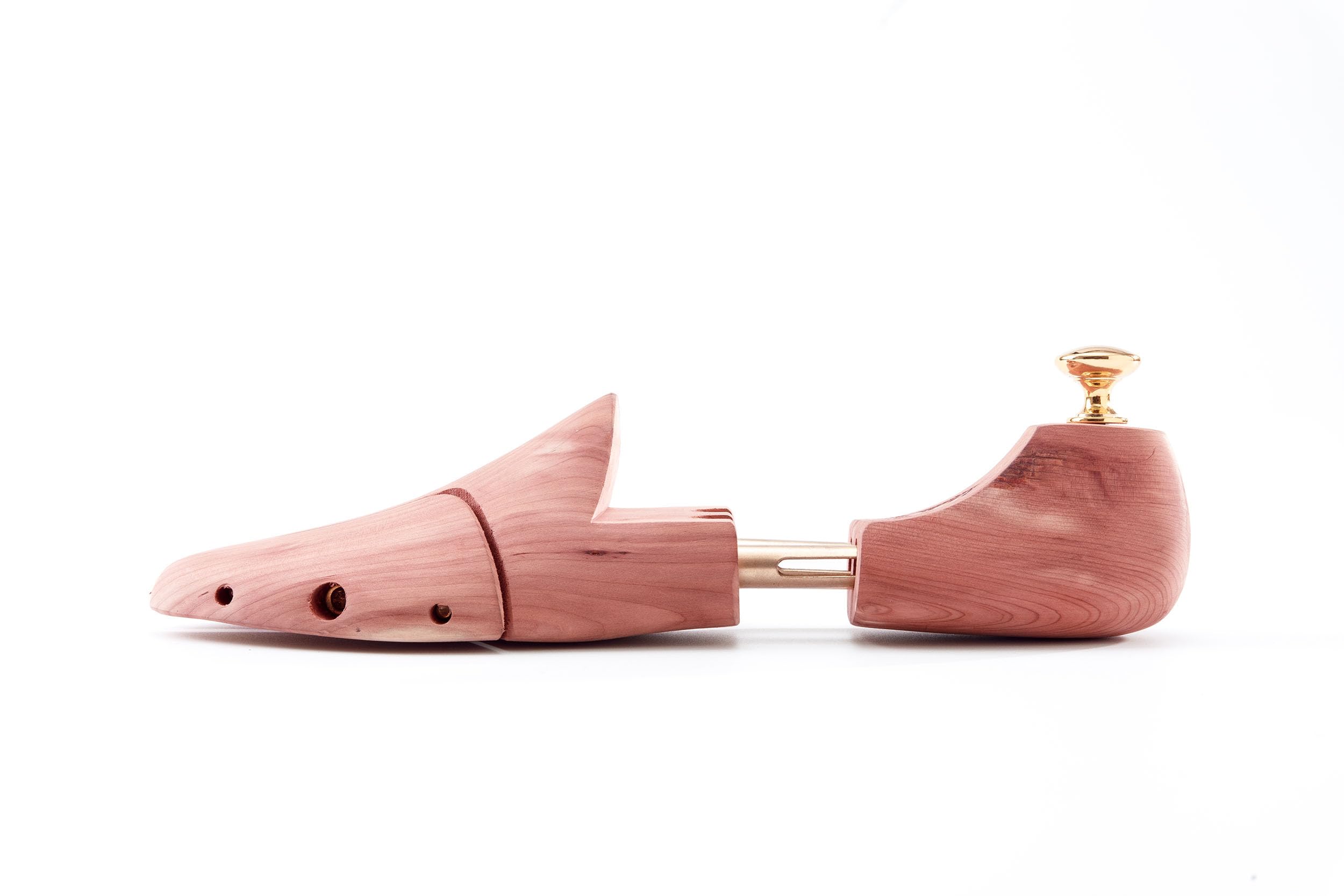 Cedar Shoe Tree, Embauchoirs à chaussures en cèdre avec deux tubes,embauchoir en bois de cèdre rouge pour homme