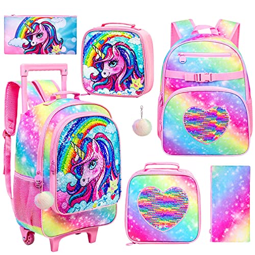 Ftjcf 8Pcs Rolling Backpack02 #TOP9