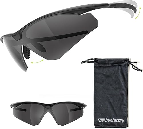HUNTERSKY DESCUBRE TU MUNDO! HTS - Gafas de seguridad antivaho para hombre, rango de grado militar, caza, airsoft, equitación