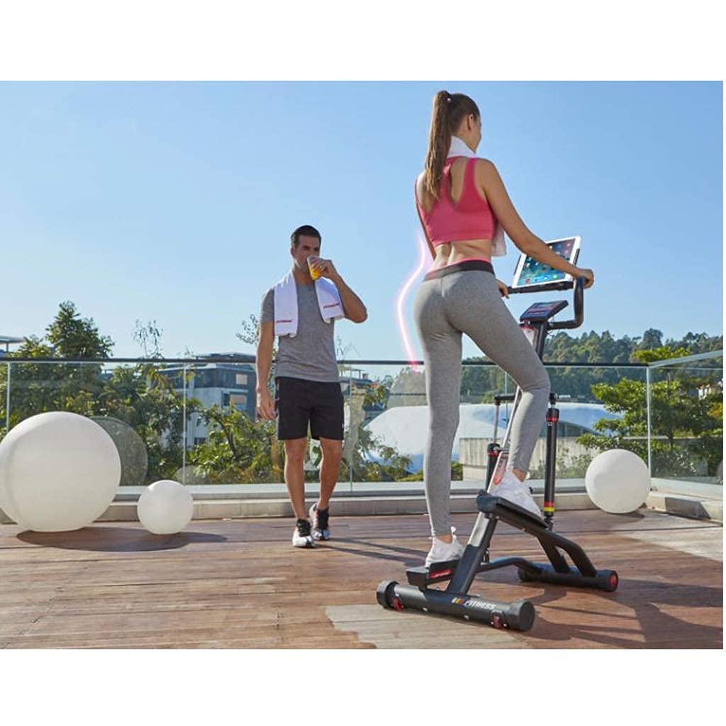 Stepper Vertical Climber Fitness Home con braccioli Macchina per Arrampicata Multifunzionale Esercizio Pieghevole Attrez