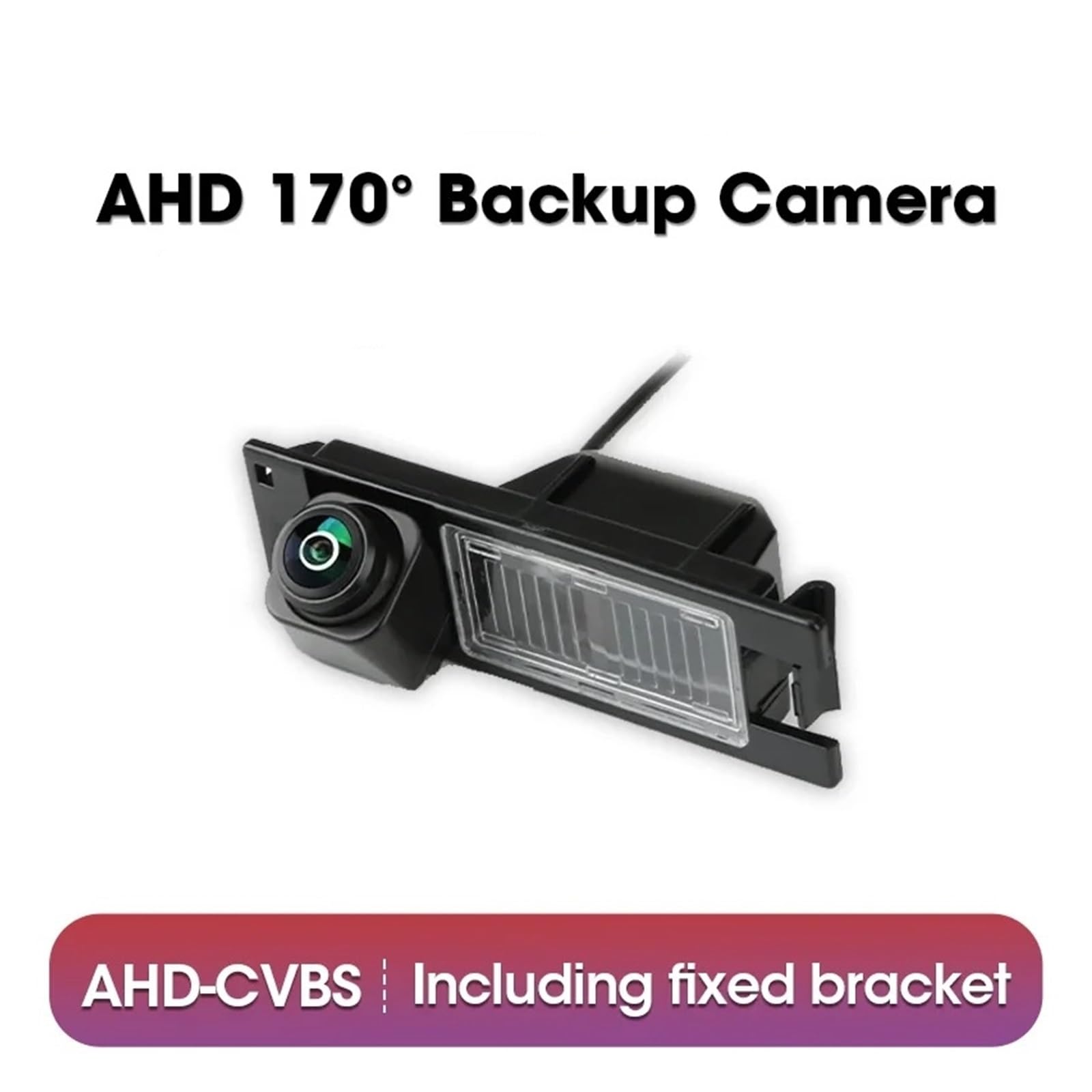 Cámara Visión Trasera Coche Cámara Visión Trasera Full HD con Lente Ojo Pez 170 Grados para Buick para Regal Srnubi AHD 1080P Cámara Aparcamiento