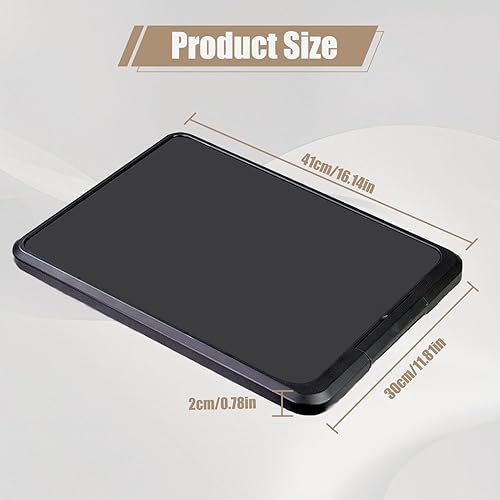 Miniatura 2 de Tissting Bandeja deslizante para electrodomésticos de cocina, bandeja enrollable extra ancha, accesorios para almacenamiento de encimera, deslizador