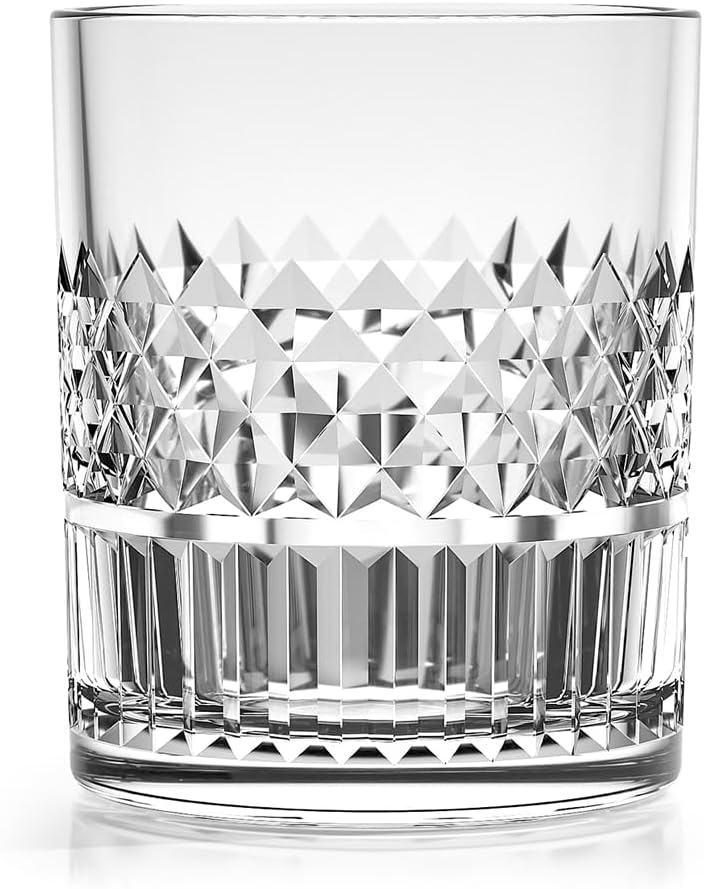 H&H Set of 6 Beverly Water Glasses 31cl Elegant and Durable Dishwasher Safe Refined Design for Everyday Use or Special Occasions