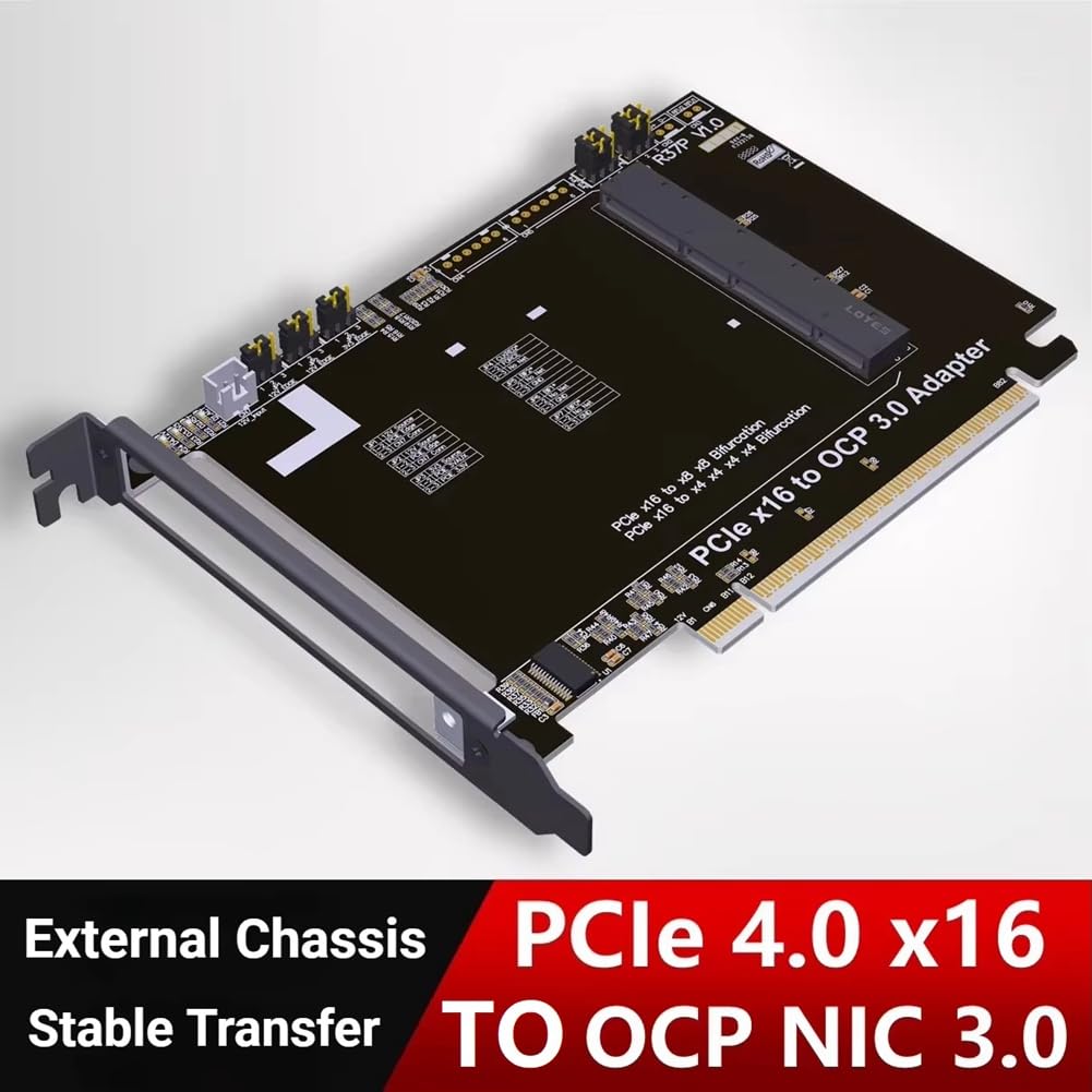 Amazon | Kudjnfhya OCP NIC 3.0 PCIE 4.0 X16からGEN-Z 4C+ /SFF-TA