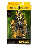 McFarlane Toys 7-inch Mortal Kombat 11 Spawn Figure: Curse of Apocalypse, 22 Moving Parts, Collector's Stand Base - Ages 14+