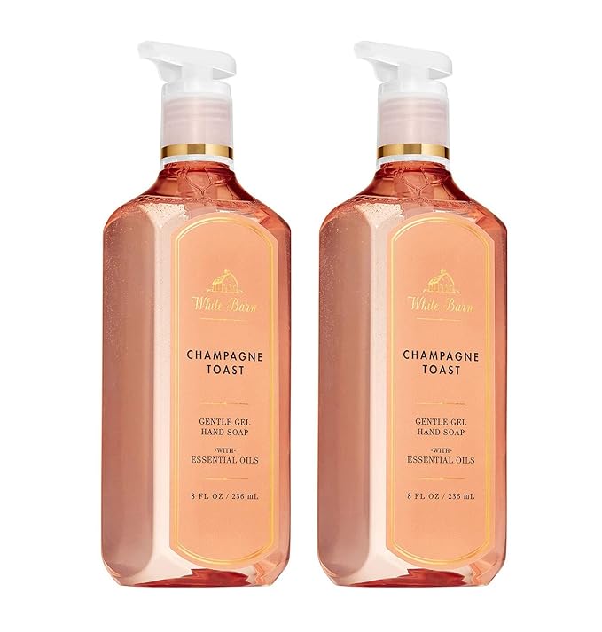 Bath & Body Works Champagne Toast Deep Cleansing Hand Soap (Pack of 2) | 8 oz.