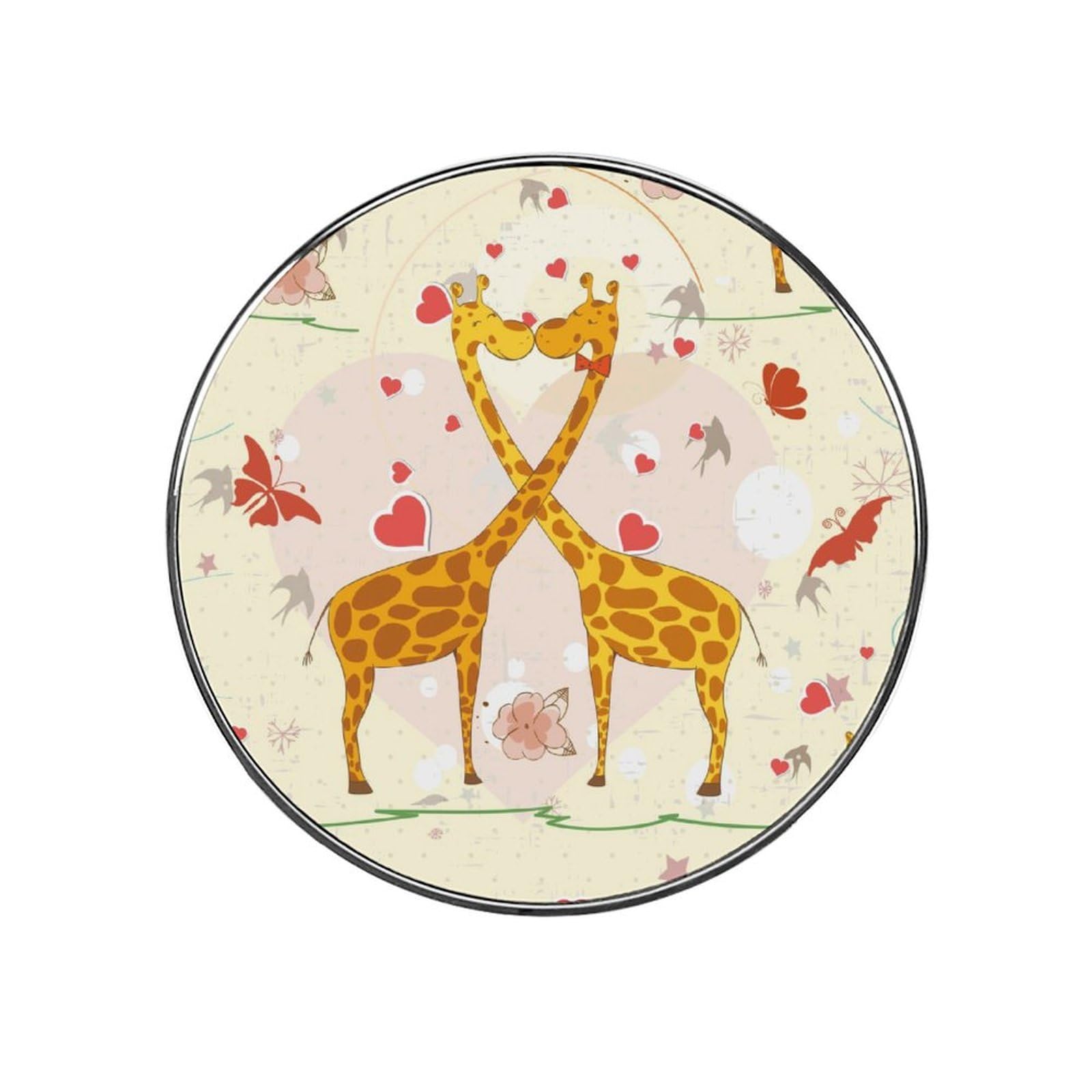Giraffe Butterfly Refrigerator Magnet Decorative Locker Magnet For Kitchen And Office Home Décor
