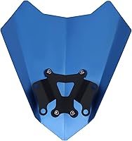 Vista 3 de Worldmotop - Parabrisas de motocicleta compatible con Yamaha MT07 MT 07 MT-07 2021 2022 PC parabrisas (B)