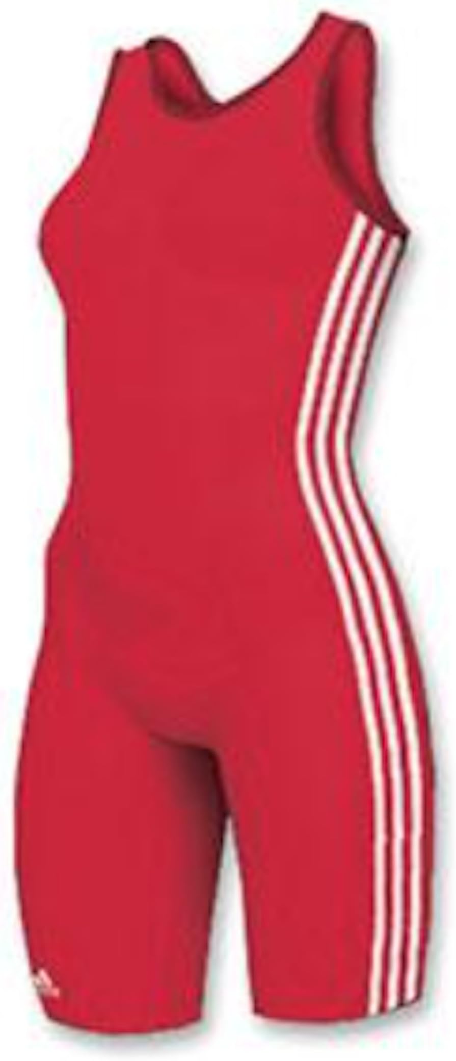 adidas red singlet