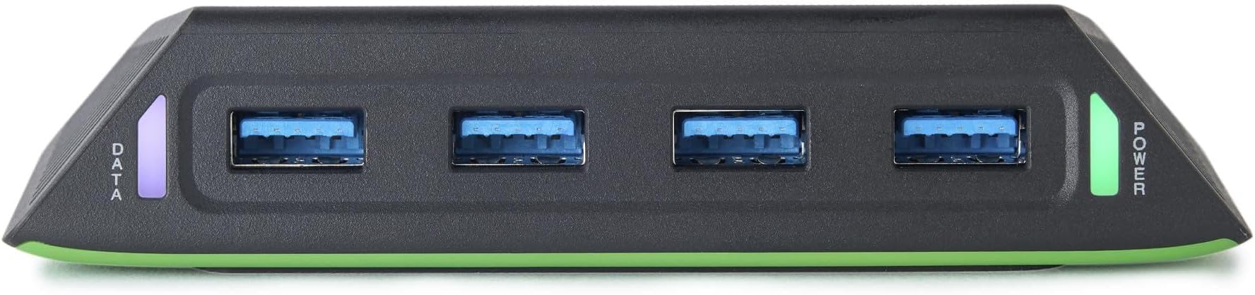 PowerA 4-Port USB 5Gbps Hub for Xbox Series X|S, USB 3.2, AC Powered, Weighted Base, Officially Licensed